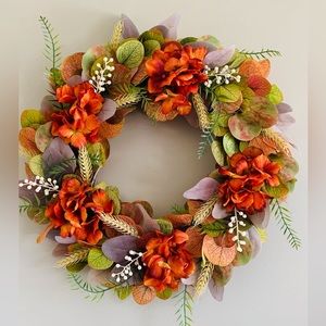 HAND CRAFTED Fall Front Door Wreath, Fall Decor, Indoor Decor